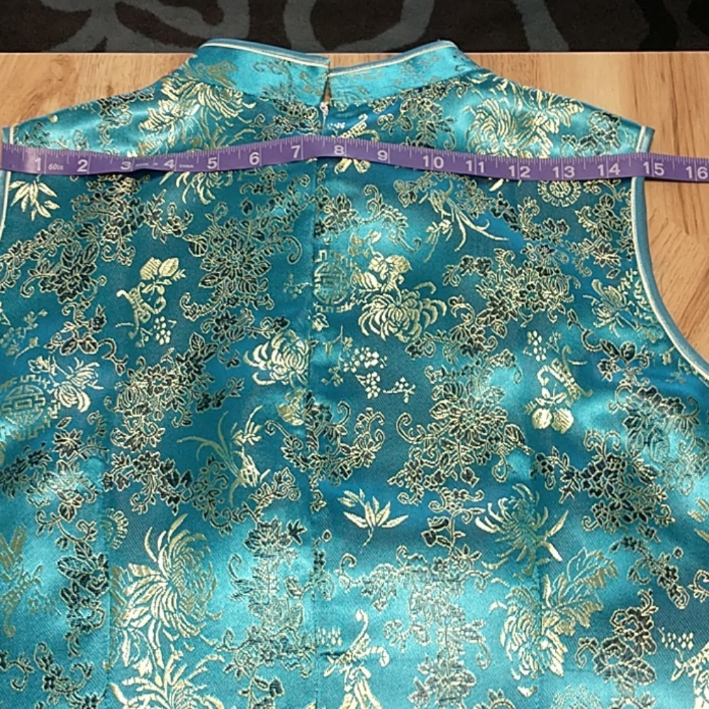 Beautiful Cheongsam Maxi Style Dress - Picture 11 of 16